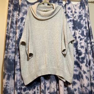 Old Navy / grey sweater with cowl neck